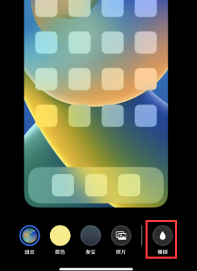 苹洛龙果维修分享iPhone主屏幕壁纸显得模糊怎么办