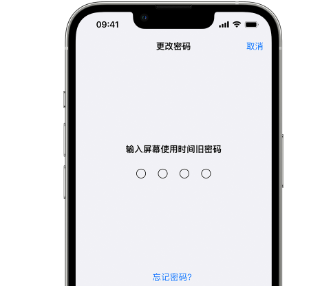 洛龙iPhone屏幕维修分享iPhone屏幕使用时间密码忘记了怎么办 