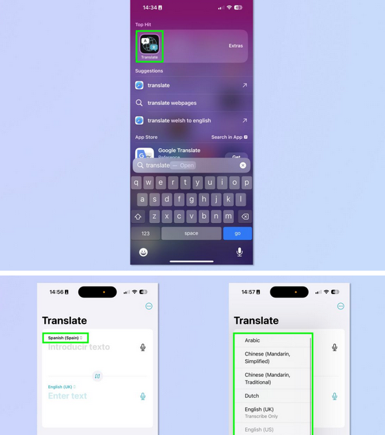 洛龙apple维修支持如何使用iPhone15Action按钮设置翻译