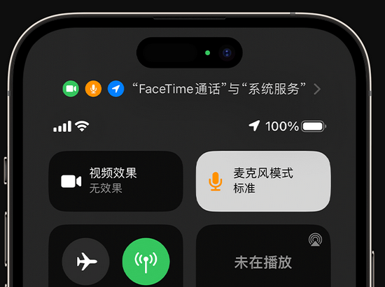 洛龙苹果授权维修网点分享iPhone在通话时让你的声音更清晰 