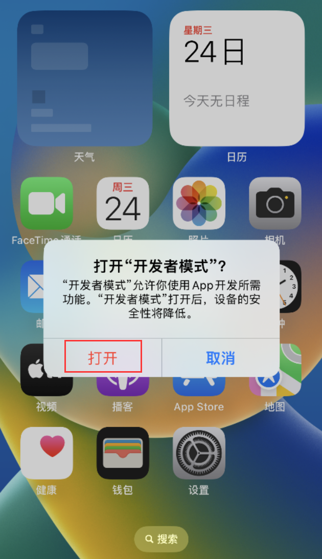 洛龙苹果手机维修分享如何打开开发者模式 