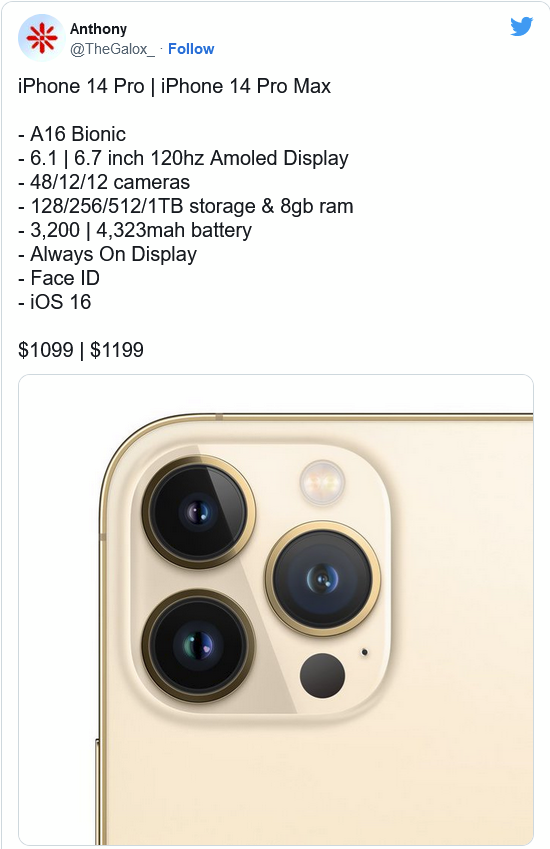 洛龙苹果14维修分享iPhone 14全系涨价 