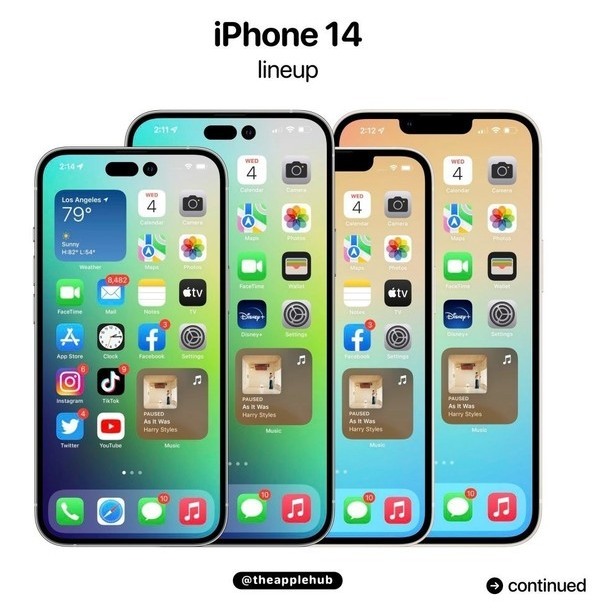 洛龙苹果14维修分享iPhone 14全家福 