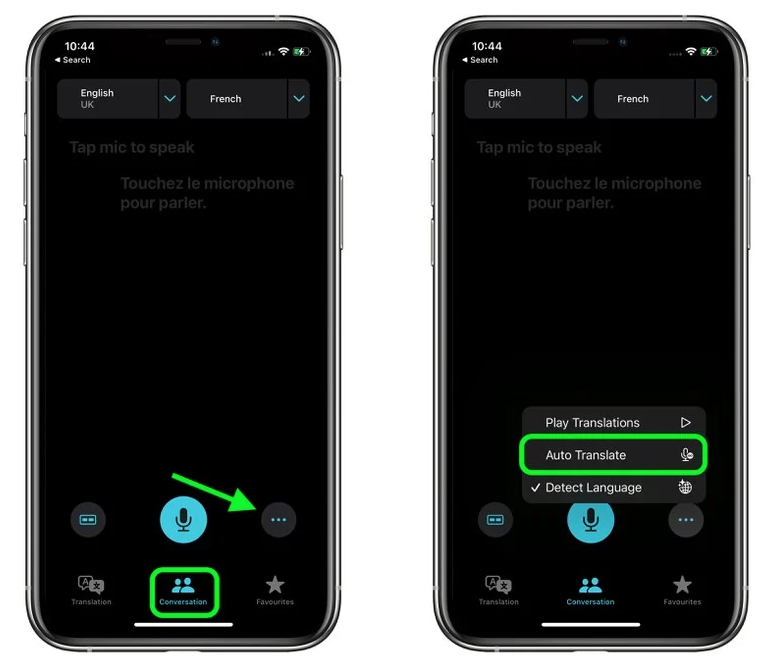洛龙苹果手机维修分享iOS 15 “翻译” App 新改进 