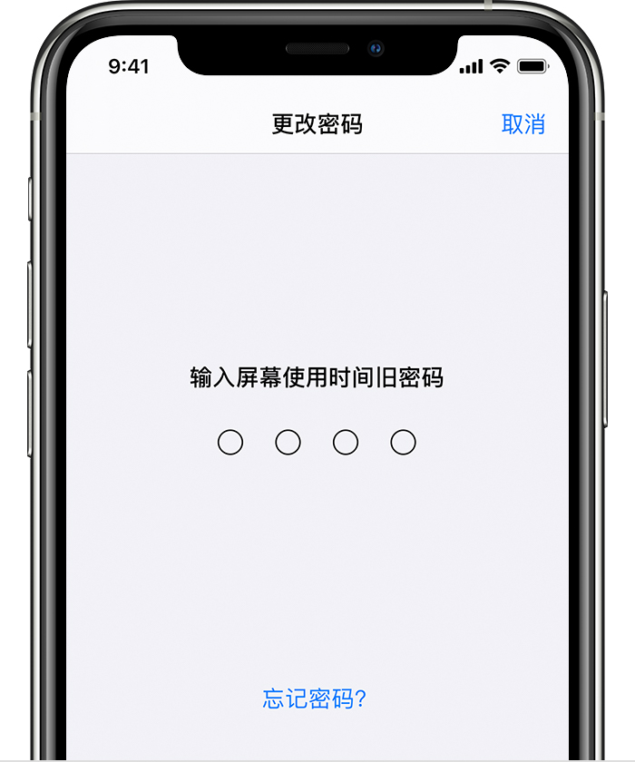 洛龙苹果手机维修分享iOS 14 忘记屏幕使用时间密码怎么办 