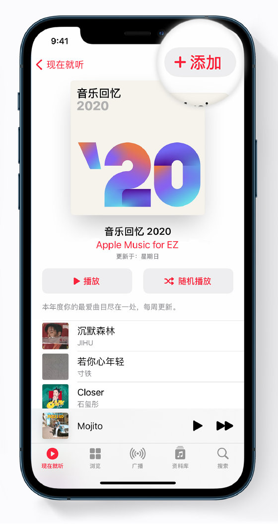 洛龙苹果手机维修分享如何在 Apple Music 中查看过去一年听的歌 