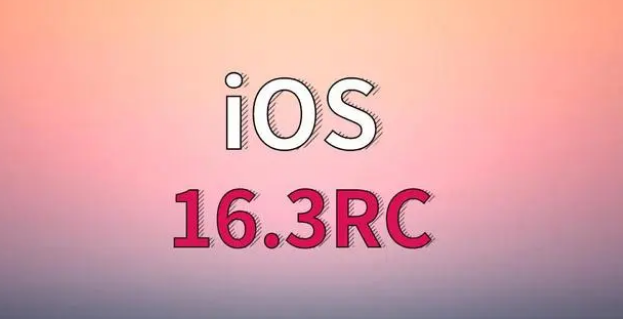 洛龙苹果手机维修分享iOS 16.3 RC版升级_iOS 16.3 RC版一键刷机教程 
